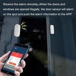 Tuya WiFi Sound And Light Door Magnetic Doors Windows Alarm Scene Linkage APP Reminder - Trustpick
