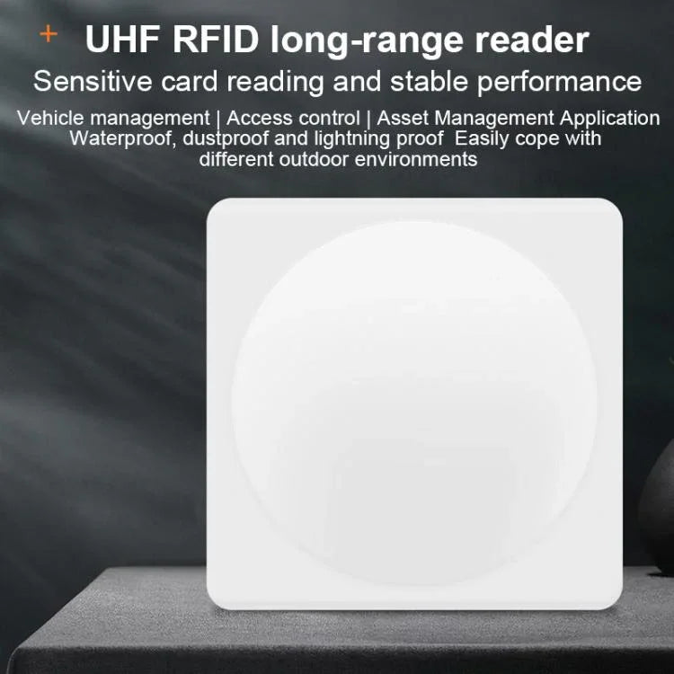 UHF RFID Long Range 9dBi Integrated Reader with E710 Chip, Style: Standard - Trustpick