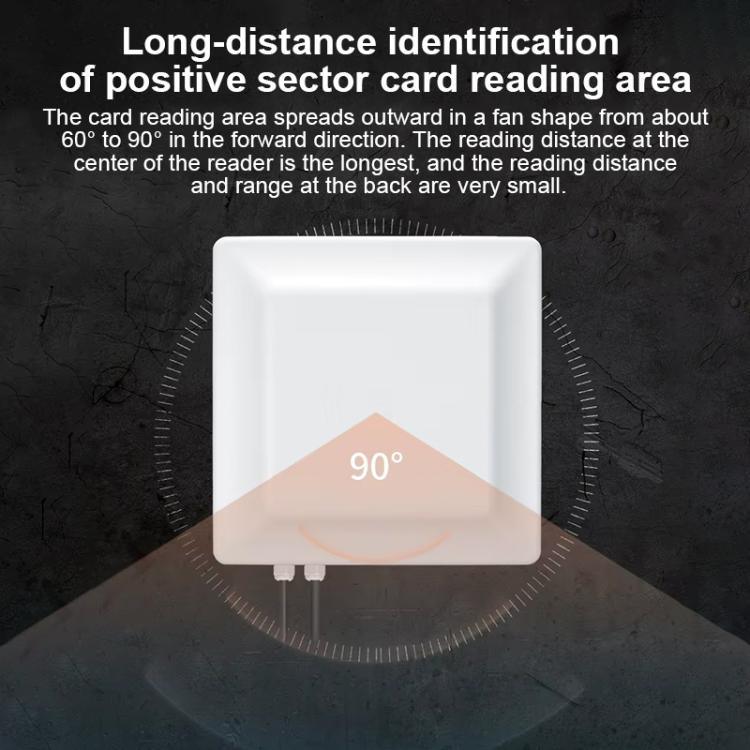UHF RFID Reader Long Range Integrated Reader Writer With E710 Chip, Style: Add WiFi Communication - Trustpick
