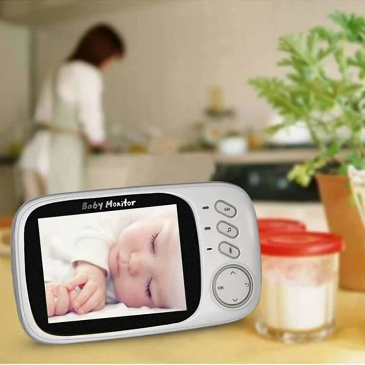 VB603 3.2 inch LCD 2.4GHz Wireless Surveillance Camera Baby Monitor, Support Two Way Talk Back, Night Vision - Trustpick