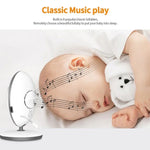 VB605 2.4 inch LCD 2.4GHz Wireless Surveillance Camera Baby Monitor, Support Two Way Talk Back, Night Vision - Trustpick