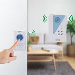 VOYE V001AB Wireless Doorbell with 2 Remote Control - Trustpick