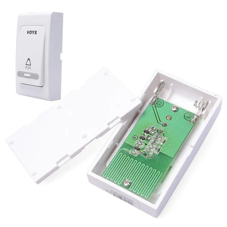 VOYE V006B2 Wireless Remote Control Chime Door Bell with Double - Receiver - Trustpick