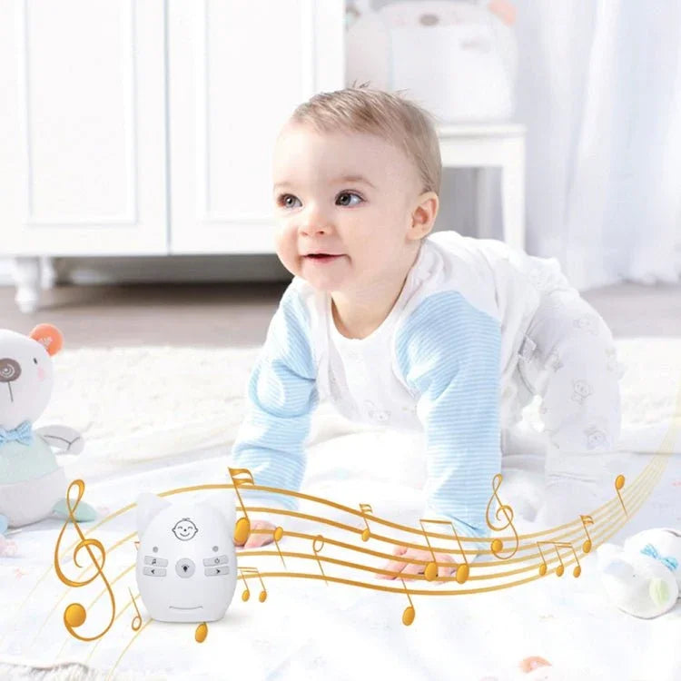 Wireless Audio Baby Monitor Support Voice Monitoring + Intercom + Night Light without Battery - Trustpick