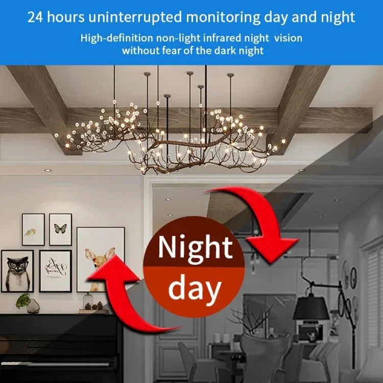 X6D HD 1080P Wireless Home Mini Surveillance Camera, Support Infrared Night Vision & Motion Detection & TF Card - Trustpick