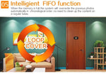 YB - 30BH 3 inch Screen 1.0MP Security Camera Taking Picture Door Peephole, Support TF Card - Trustpick