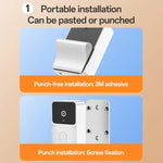 Yesido KM27 4.3 inch TFT Screen 2.4G Wireless Video Intercom Doorbell, Plug: UK Plug - Trustpick